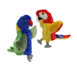 Cockatoo Puppet Set